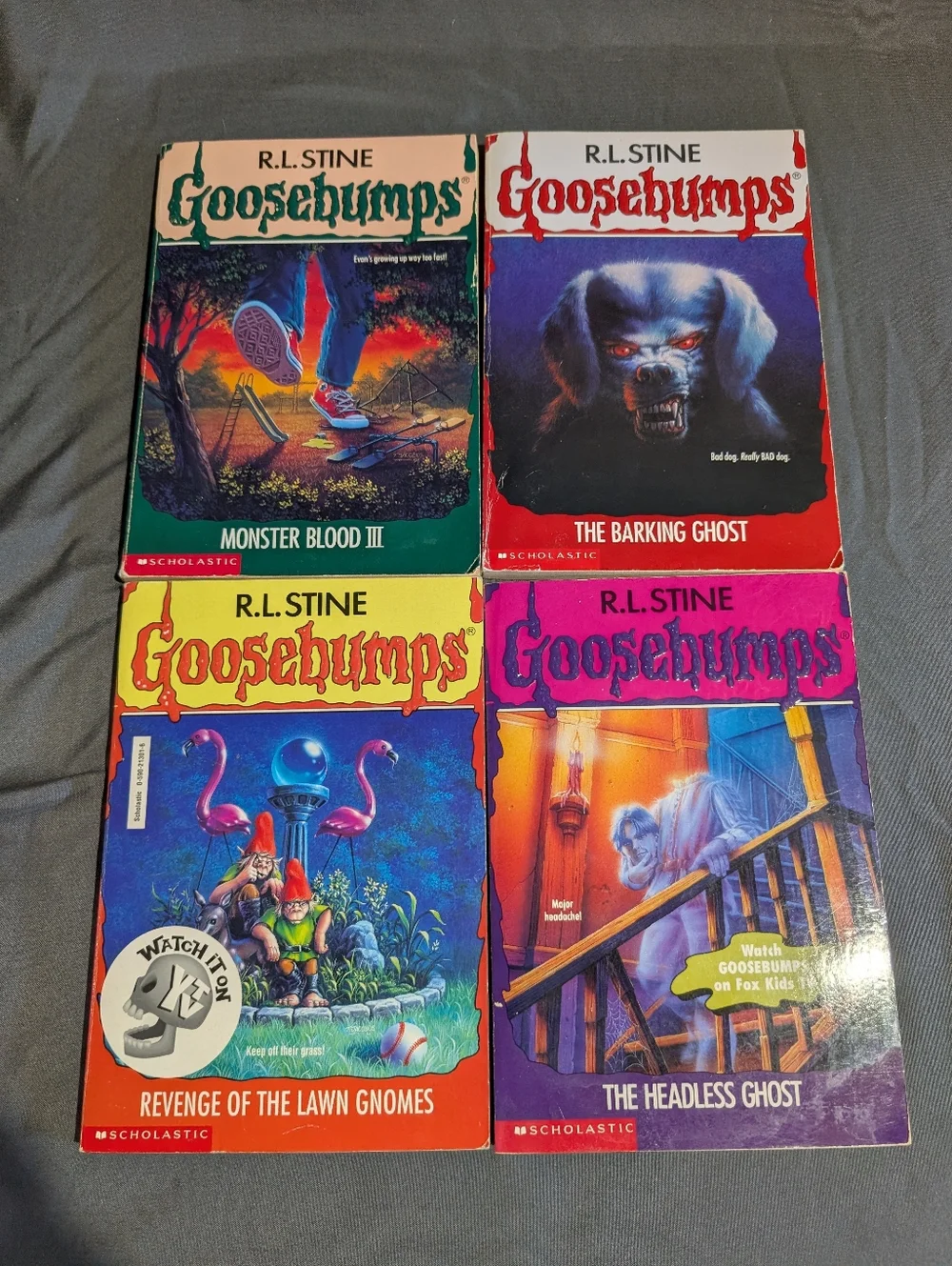 16 Goosebumps Chapter Books RL Stine Horror Scholastic VTG 1990's - Picture 6 of 13